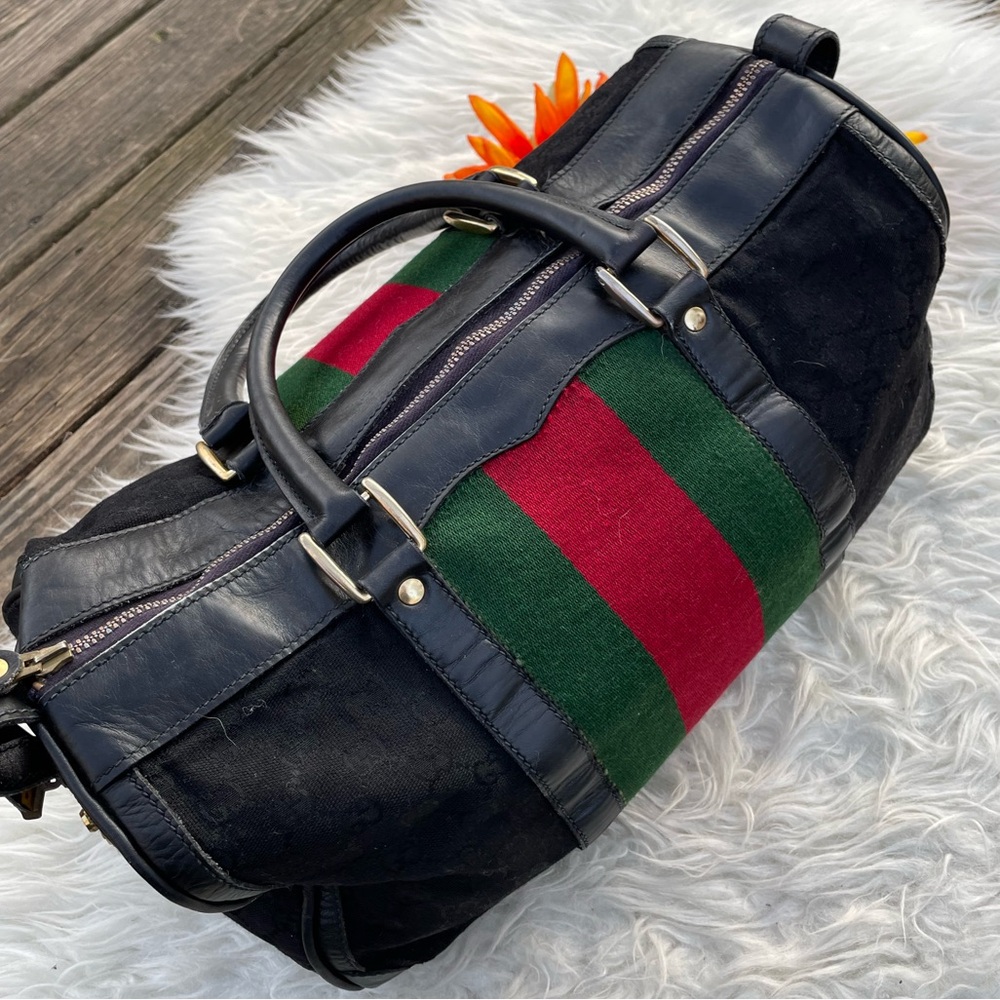 HP VINTAGE GUCCI WEEKENDER BAG